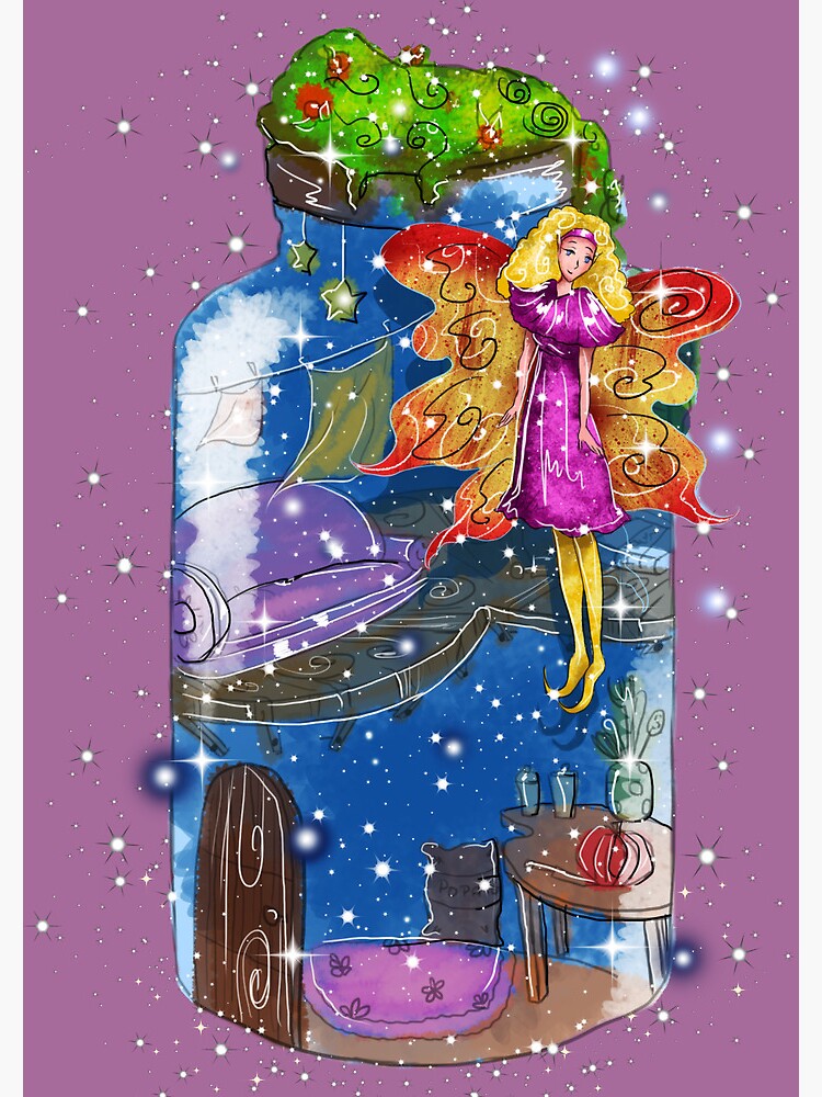 Thumbnail 3 of 3, Journal, Molly The Mason Jar Fairy™ designed and sold by TeelieTurner.