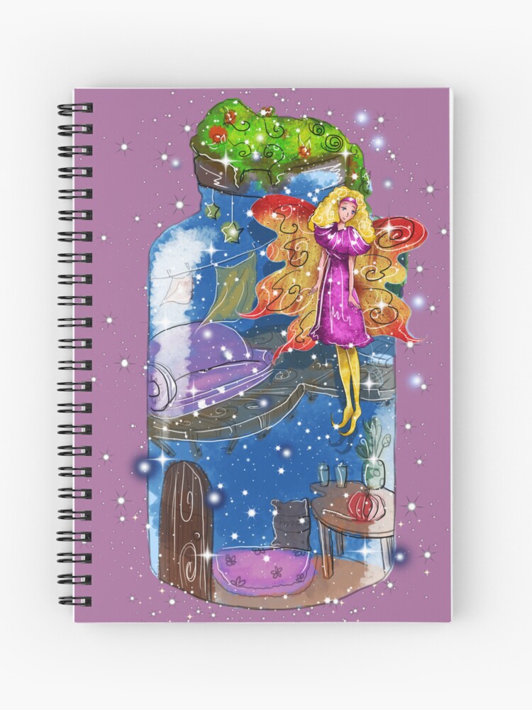 Thumbnail 1 of 3, Journal, Molly The Mason Jar Fairy™ designed and sold by TeelieTurner.