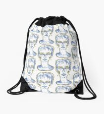 Concerned Drawstring Bag
