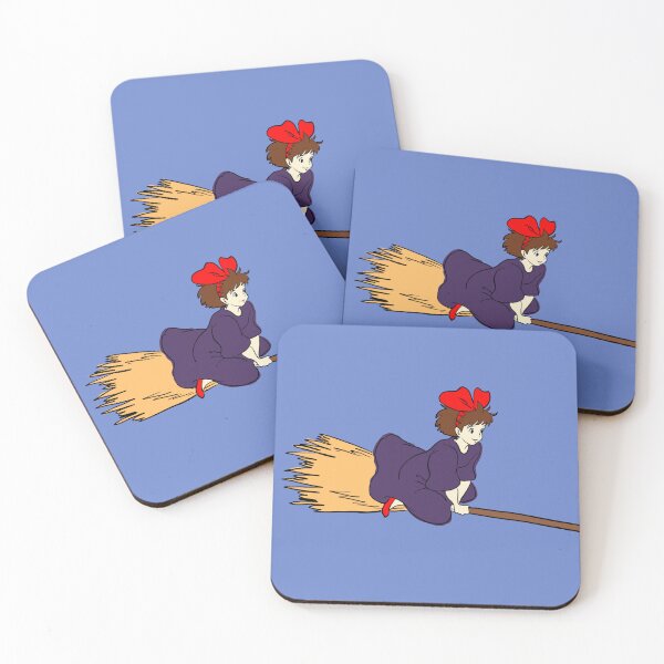 Item preview, Kiki flying fan art - Kiki's delivery service designed and sold by tatadigitalart.