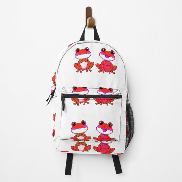 Item preview, Copy of Pink Mr. Frog and Ms. Frog Art - Sticker Set of Two designed and sold by Earth Nature Creations.