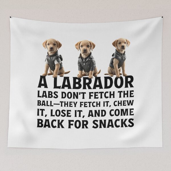 Item preview, Owner of cute pet puppy Labrador dog. designed and sold by Drone-tees.