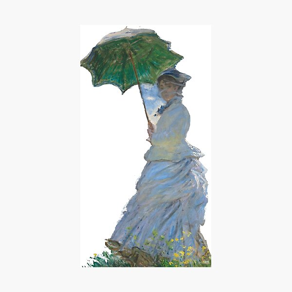 Item preview, Monet Woman with Parasol designed and sold by RenegadeTravels.