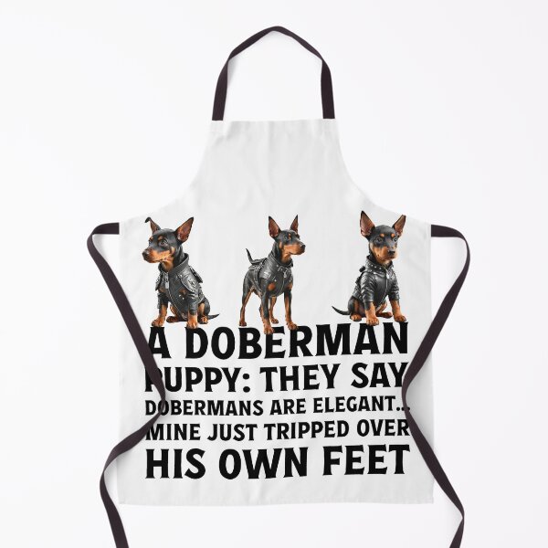 Item preview, Owner of cute pet puppy Doberman dog. designed and sold by Drone-tees.