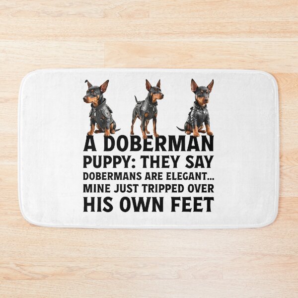 Item preview, Owner of cute pet puppy Doberman dog. designed and sold by Drone-tees.