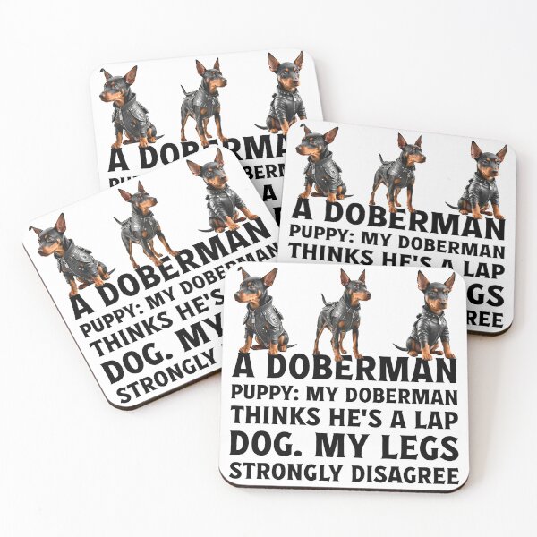 Item preview, Owner of cute pet puppy Doberman dog. designed and sold by Drone-tees.