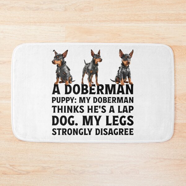 Item preview, Owner of cute pet puppy Doberman dog. designed and sold by Drone-tees.