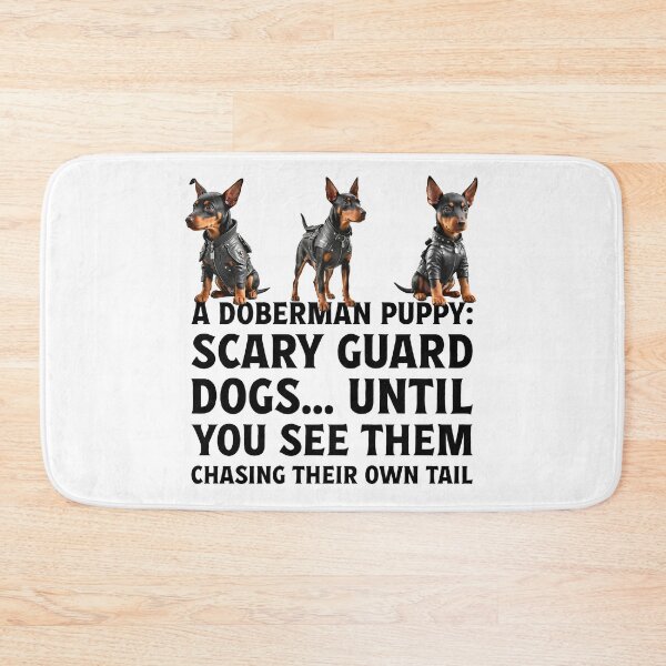Item preview, Owner of cute pet puppy Doberman dog. designed and sold by Drone-tees.