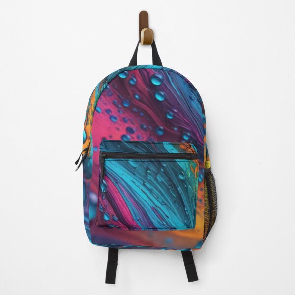 Item preview, Vibrant Water Droplet Abstract Art designed and sold by Harmonic_Layers.