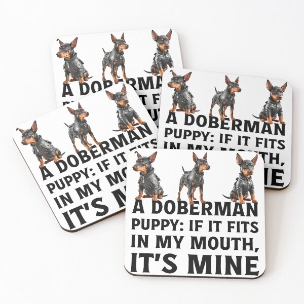 Item preview, Owner of cute pet puppy Doberman dog. designed and sold by Drone-tees.