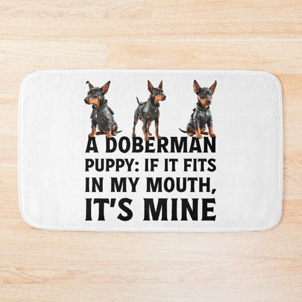 Item preview, Owner of cute pet puppy Doberman dog. designed and sold by Drone-tees.