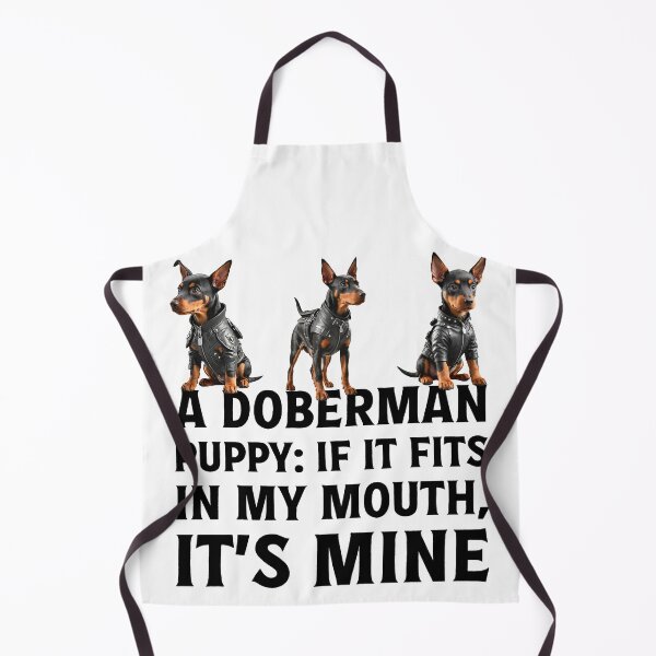 Item preview, Owner of cute pet puppy Doberman dog. designed and sold by Drone-tees.