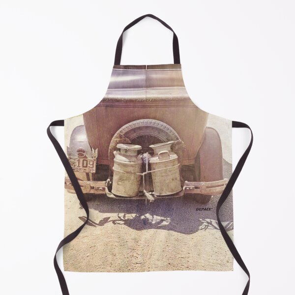 Item preview, 1930s Car with Milk Cans on a Country Road - dePace' designed and sold by mrpropcake.