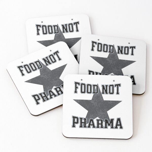 Item preview, Food Not Pharma designed and sold by EveCharmDesigns.