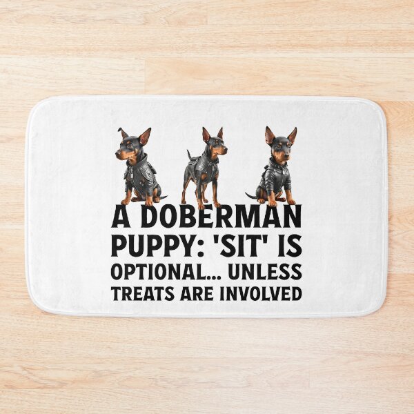 Item preview, Owner of cute pet puppy Doberman dog. designed and sold by Drone-tees.