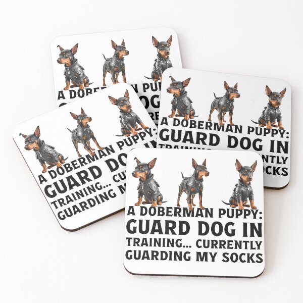 Item preview, Owner of cute pet puppy Doberman dog. designed and sold by Drone-tees.