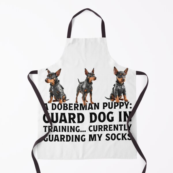 Item preview, Owner of cute pet puppy Doberman dog. designed and sold by Drone-tees.