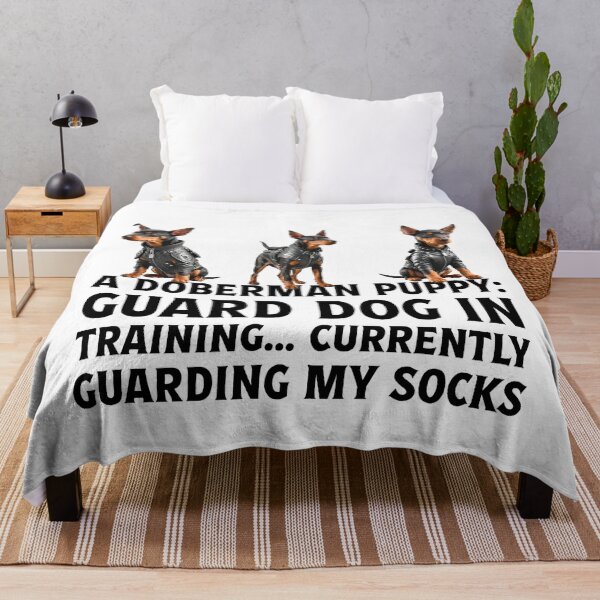 Item preview, Owner of cute pet puppy Doberman dog. designed and sold by Drone-tees.