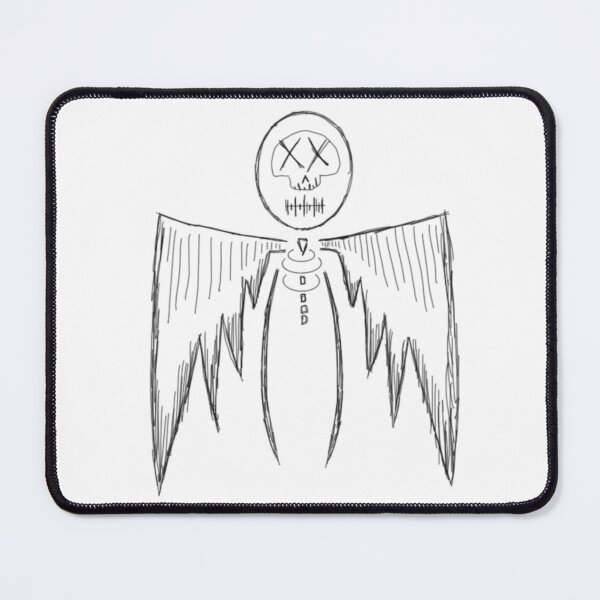 Item preview, Winged Skull #2 designed and sold by CrowCalavera.
