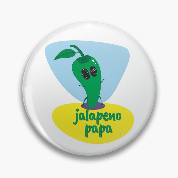 Item preview, Jalapeno Papa Popper Pepper Funny Food Pun designed and sold by MoePark.