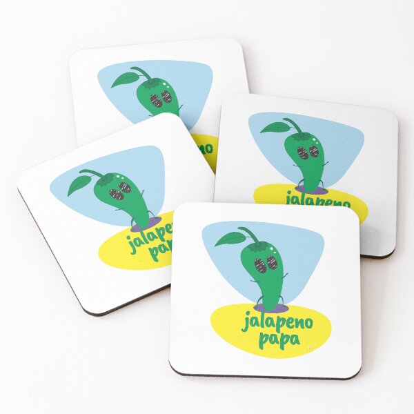 Item preview, Jalapeno Papa Popper Pepper Funny Food Pun designed and sold by MoePark.