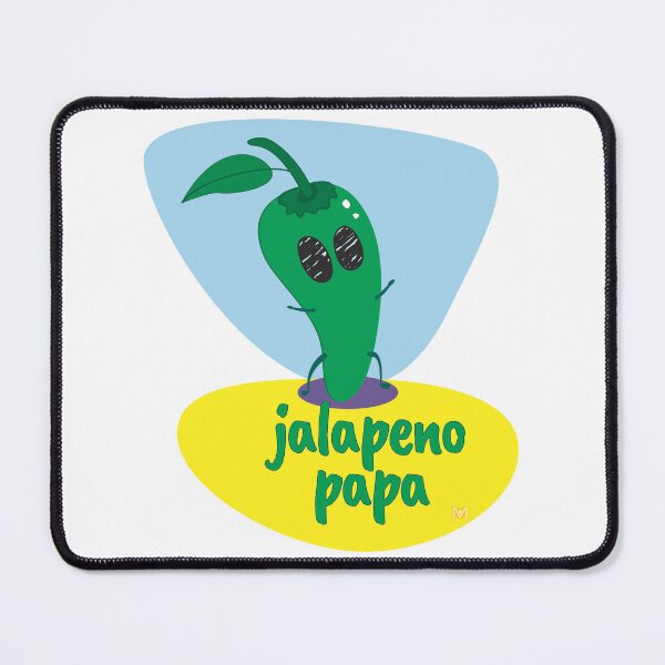 Item preview, Jalapeno Papa Popper Pepper Funny Food Pun designed and sold by MoePark.