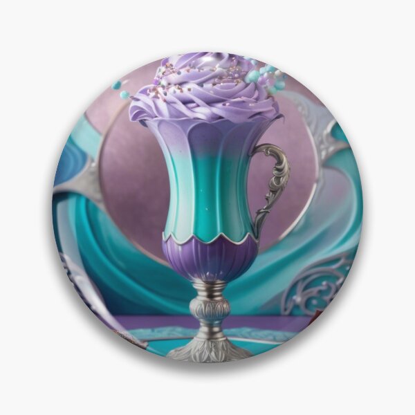 Item preview, Cool Purple Topping And Sprinkles,With A Splash Of Light Blue designed and sold by Melantari Vizuns.