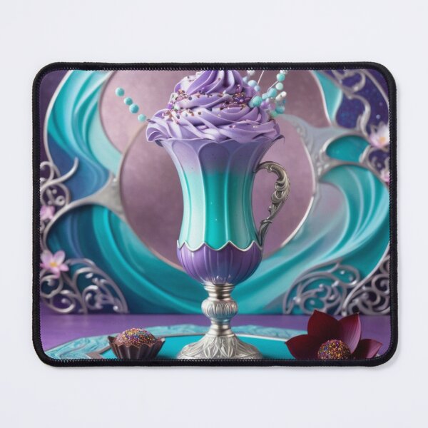 Item preview, Cool Purple Topping And Sprinkles,With A Splash Of Light Blue designed and sold by Melantari Vizuns.