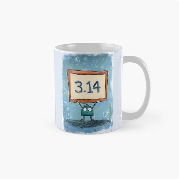 Item preview, Pi Day Logic – Because 3.14 is Greater Than Just a Slice of Fun Digital AI Generated Art designed and sold by FUNqoosh.