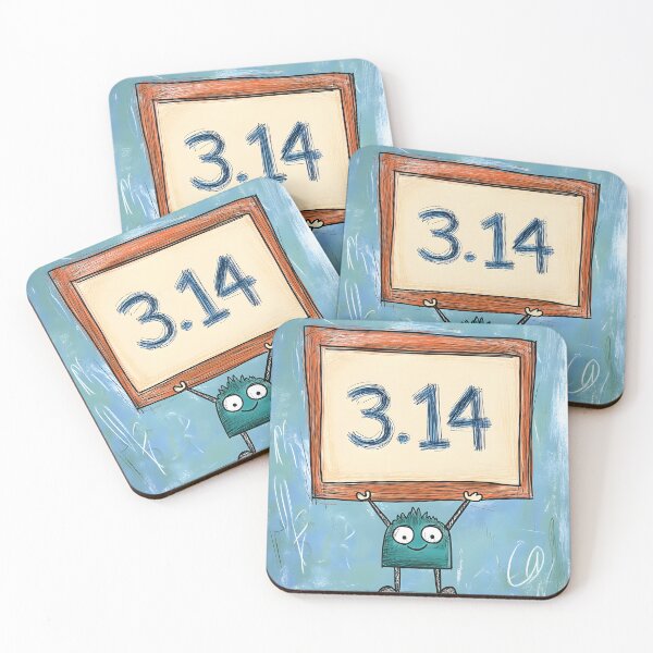 Item preview, Pi Day Logic – Because 3.14 is Greater Than Just a Slice of Fun Digital AI Generated Art designed and sold by FUNqoosh.