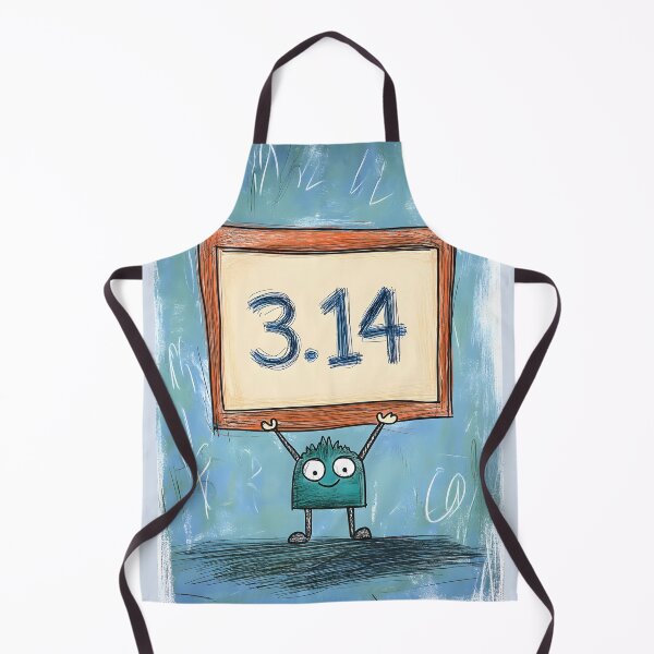 Item preview, Pi Day Logic – Because 3.14 is Greater Than Just a Slice of Fun Digital AI Generated Art designed and sold by FUNqoosh.