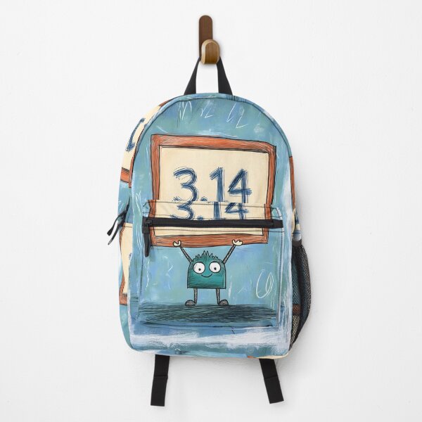 Item preview, Pi Day Logic – Because 3.14 is Greater Than Just a Slice of Fun Digital AI Generated Art designed and sold by FUNqoosh.