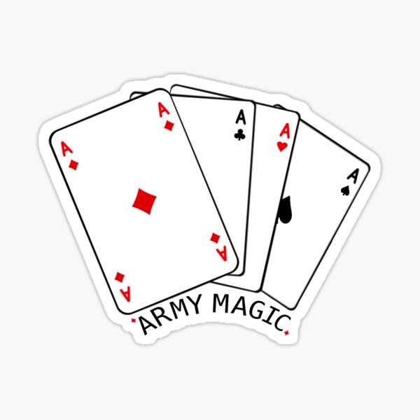 army magic Sticker