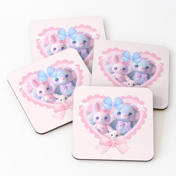 Item preview, Pastel Coquette Plushie Heart designed and sold by st4rlit3 st4rbrit3.