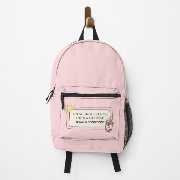 Item preview, 2026 Needs Some Terms & Conditions (Pink Background) designed and sold by ZaibsDesigns.