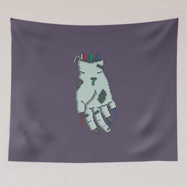 Item preview, I Just Need A Hand - Retro Pixel Art designed and sold by sainguinpixels.