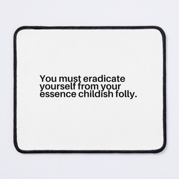 Item preview, Essence Childish Folly Severance Quote designed and sold by krispiebits.