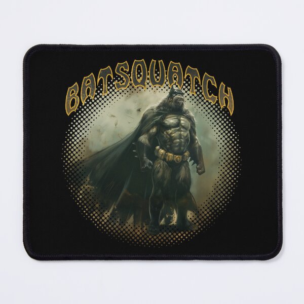 Item preview, Batsquatch Supernatural Bigfoot Paranormal Super Hero Sasquatch Apparel Design designed and sold by Axolotl Apparel.
