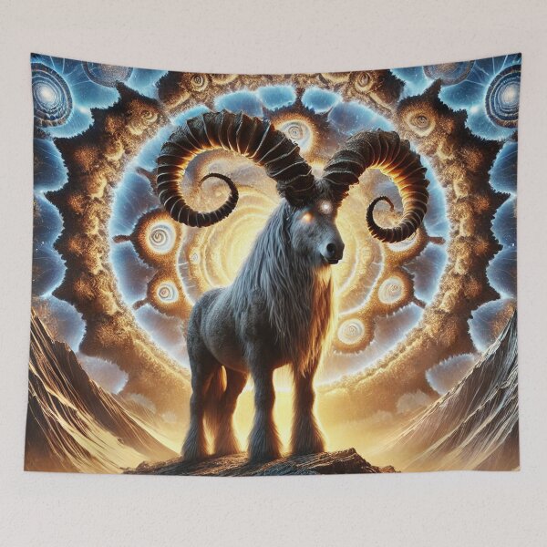 Item preview, Mystical Magical Mandala Horned Horse designed and sold by Fantasy Horseys.