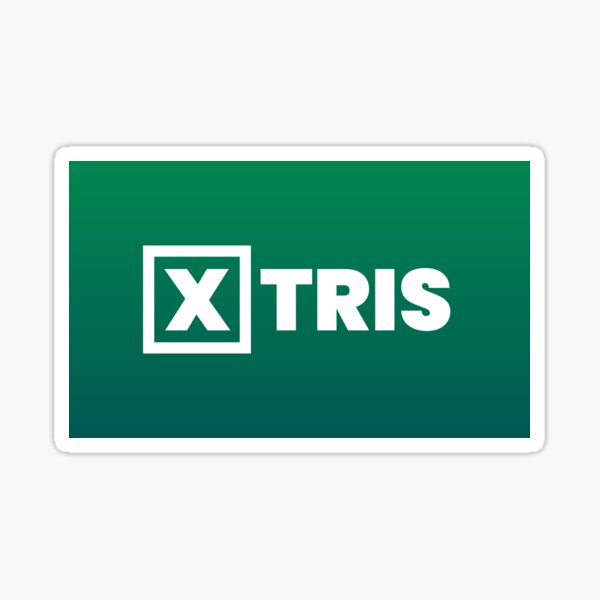 XTRIS Logo Color Sticker