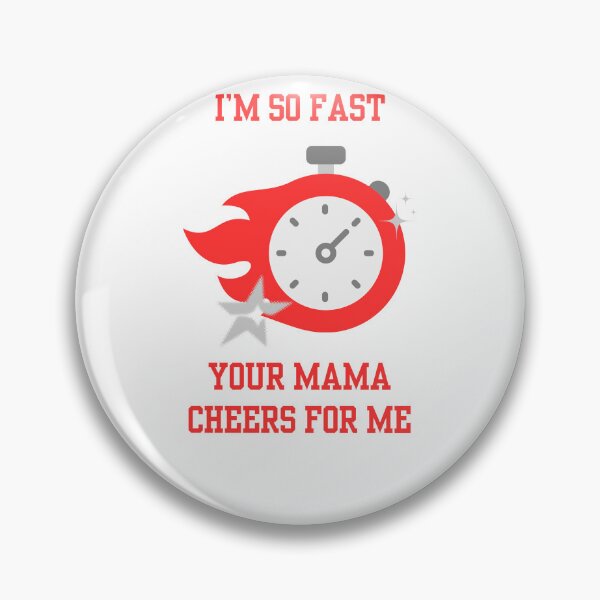 Item preview, I'm So Fast Your Mama Cheers for Me – Runner & Swimmer designed and sold by amandaline.