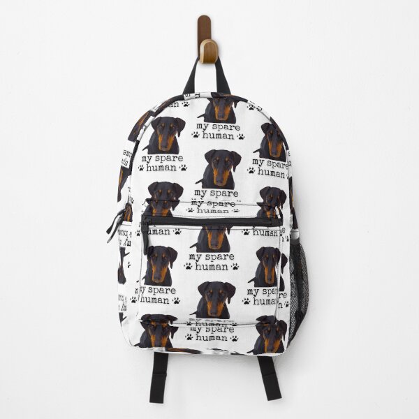 Item preview, Funny Doberman Pinscher – "My Spare Human" Dog Lover Design designed and sold by Fredster1966.