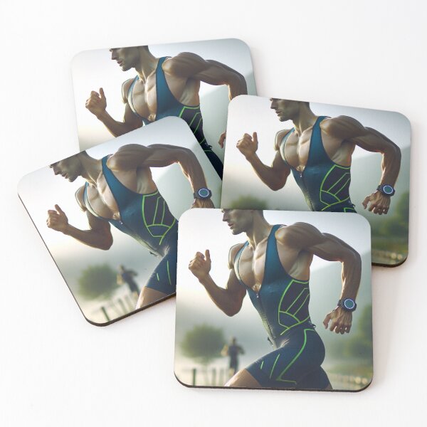 Item preview, Triathlon Training – Focused & Determined Runner designed and sold by Triathlongram.