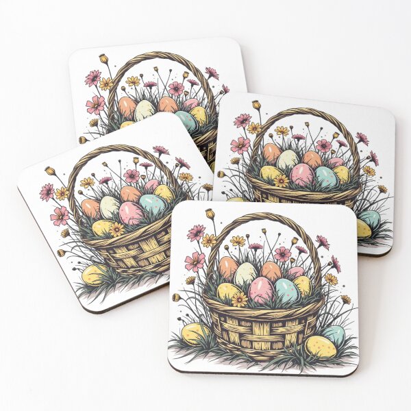 Item preview, Easter Egg Basket | Cute & Colorful Easter Celebration | Springtime Fun designed and sold by PaintedPixels01.