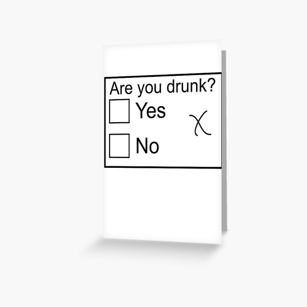 Item preview, Are you drunk? designed and sold by Barry B.