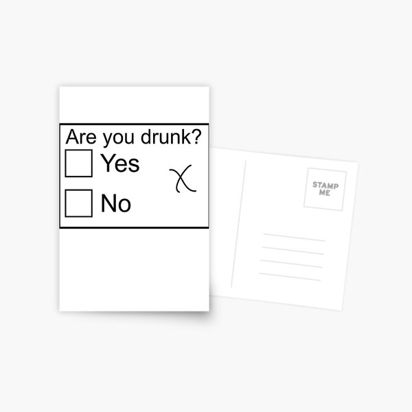 Item preview, Are you drunk? designed and sold by Barry B.