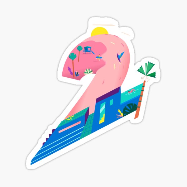 Coast Two Coast Sticker
