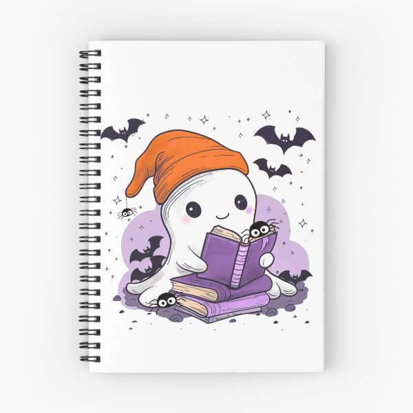 Item preview, Cute Reading Ghost Halloween Book Lovers designed and sold by AshandAnna.