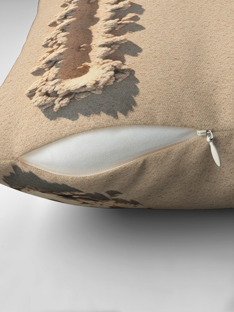 Thumbnail 2 of 4, Pillow, SAND LETTER N designed and sold by Art-type.
