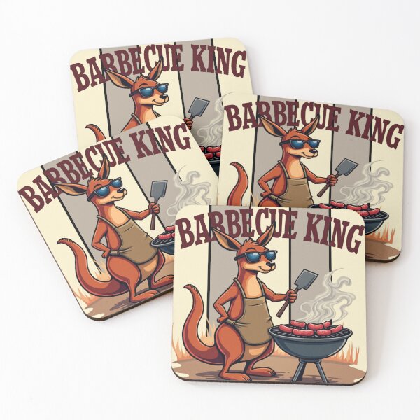 Item preview, Barbecue King designed and sold by HappyHarmonyArt.